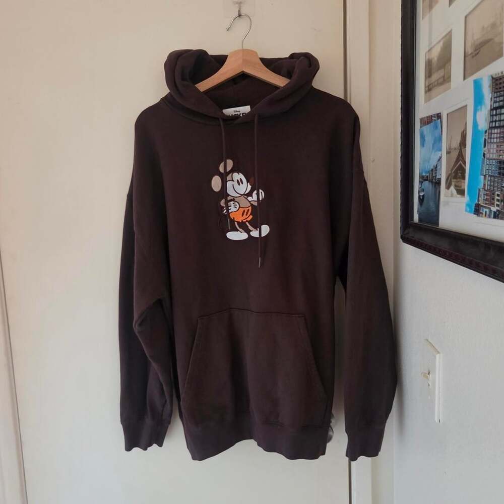 Disney Mickey Mouse Genuine Mousewear Brown Hoodie